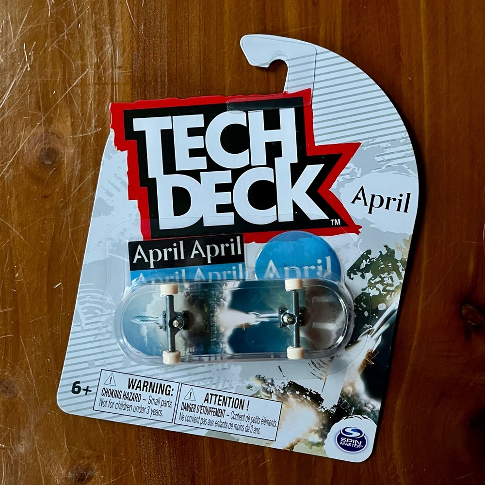 April x Tech Deck Mini Fingerboard